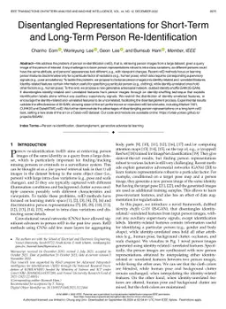 Disentangled Representations for Short-Term and Long-Term Person
  Re-Identification