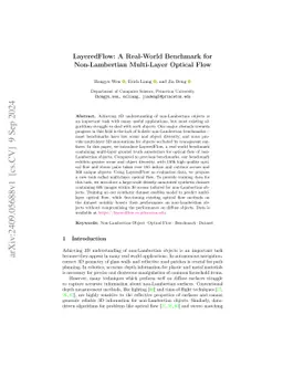 LayeredFlow: A Real-World Benchmark for Non-Lambertian Multi-Layer
  Optical Flow