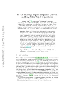 LSVOS Challenge Report: Large-scale Complex and Long Video Object
  Segmentation