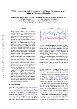 $\mathbb{USCD}$: Improving Code Generation of LLMs by Uncertainty-Aware
  Selective Contrastive Decoding