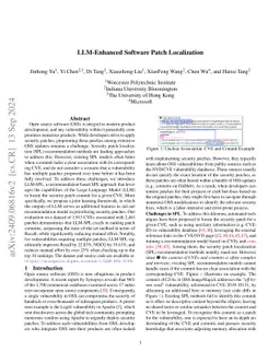 LLM-Enhanced Software Patch Localization