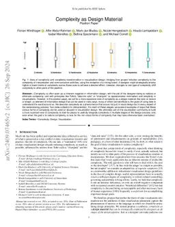 Complexity as Design Material