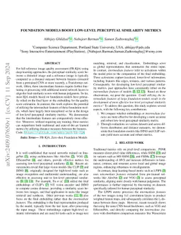 Foundation Models Boost Low-Level Perceptual Similarity Metrics