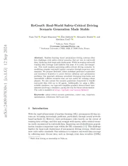 ReGentS: Real-World Safety-Critical Driving Scenario Generation Made
  Stable