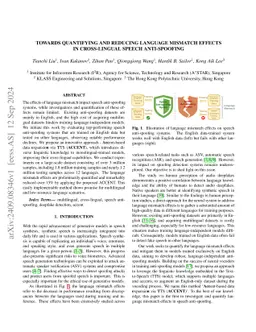 Towards Quantifying and Reducing Language Mismatch Effects in
  Cross-Lingual Speech Anti-Spoofing