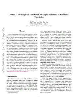 360PanT: Training-Free Text-Driven 360-Degree Panorama-to-Panorama
  Translation