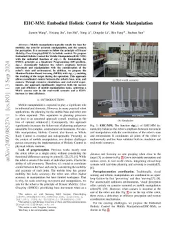 EHC-MM: Embodied Holistic Control for Mobile Manipulation