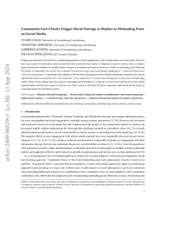 Community Fact-Checks Trigger Moral Outrage in Replies to Misleading
  Posts on Social Media