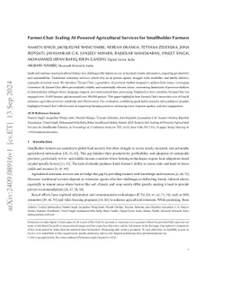 Farmer.Chat: Scaling AI-Powered Agricultural Services for Smallholder
  Farmers