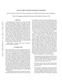 Clean Label Attacks against SLU Systems