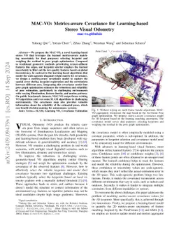 MAC-VO: Metrics-aware Covariance for Learning-based Stereo Visual Odometry