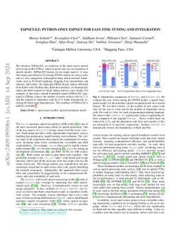 ESPnet-EZ: Python-only ESPnet for Easy Fine-tuning and Integration