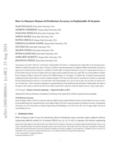 How to Measure Human-AI Prediction Accuracy in Explainable AI Systems