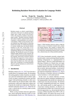Rethinking Backdoor Detection Evaluation for Language Models