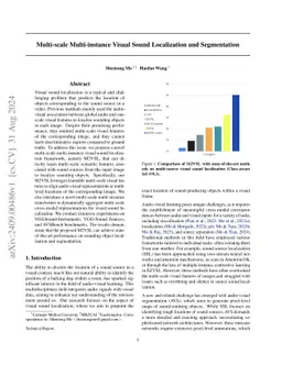 Multi-scale Multi-instance Visual Sound Localization and Segmentation