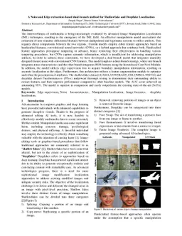 A Noise and Edge extraction-based dual-branch method for Shallowfake and
  Deepfake Localization