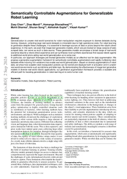 Semantically Controllable Augmentations for Generalizable Robot Learning