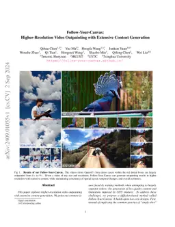 Follow-Your-Canvas: Higher-Resolution Video Outpainting with Extensive
  Content Generation