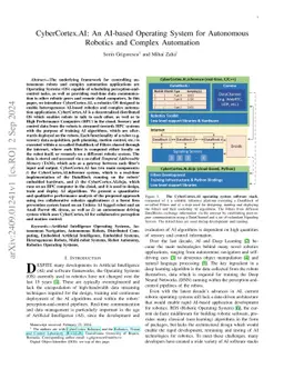 CyberCortex.AI: An AI-based Operating System for Autonomous Robotics and
  Complex Automation