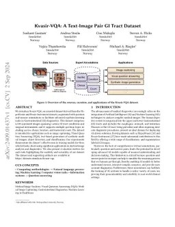 Kvasir-VQA: A Text-Image Pair GI Tract Dataset