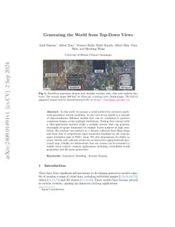 EarthGen: Generating the World from Top-Down Views