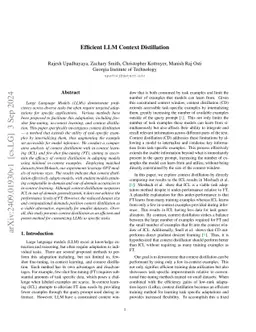 Efficient LLM Context Distillation