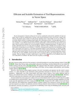 Efficient and Scalable Estimation of Tool Representations in Vector
  Space