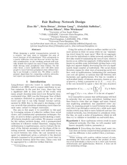 Fair Railway Network Design