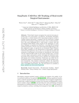 SurgTrack: CAD-Free 3D Tracking of Real-world Surgical Instruments