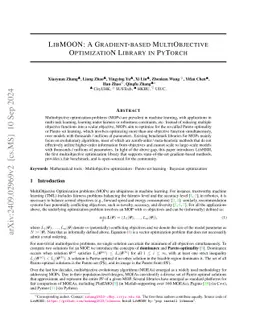 LibMOON: A Gradient-based MultiObjective OptimizatioN Library in PyTorch