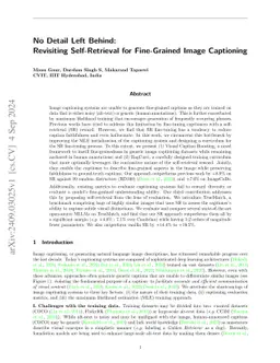 No Detail Left Behind: Revisiting Self-Retrieval for Fine-Grained Image Captioning