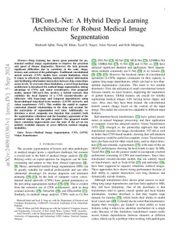 TBConvL-Net: A Hybrid Deep Learning Architecture for Robust Medical
  Image Segmentation