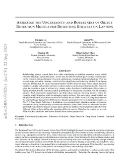 Assessing the Uncertainty and Robustness of the Laptop Refurbishing Software