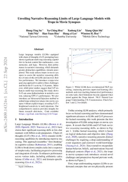 Unveiling Narrative Reasoning Limits of Large Language Models with Trope
  in Movie Synopses