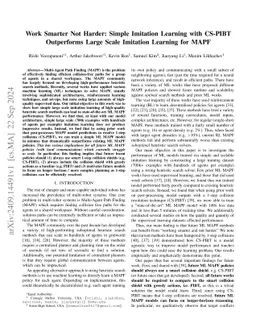 Work Smarter Not Harder: Simple Imitation Learning with CS-PIBT
  Outperforms Large Scale Imitation Learning for MAPF