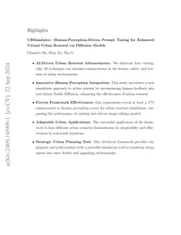 URSimulator: Human-Perception-Driven Prompt Tuning for Enhanced Virtual
  Urban Renewal via Diffusion Models