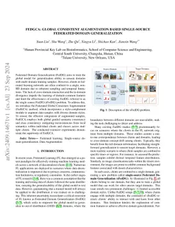 FedGCA: Global Consistent Augmentation Based Single-Source Federated
  Domain Generalization