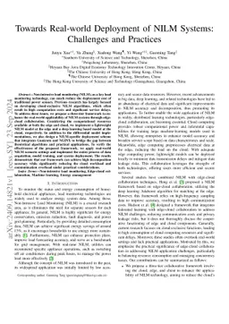 Towards Real-world Deployment of NILM Systems: Challenges and Practices