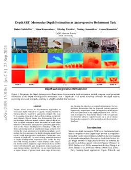 DepthART: Monocular Depth Estimation as Autoregressive Refinement Task