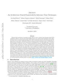 Archon: An Architecture Search Framework for Inference-Time Techniques