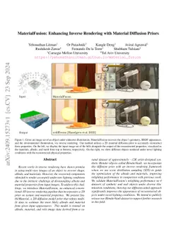 MaterialFusion: Enhancing Inverse Rendering with Material Diffusion Priors