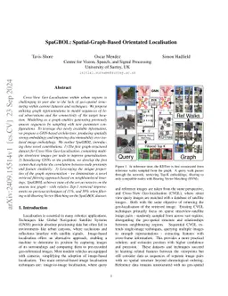 SpaGBOL: Spatial-Graph-Based Orientated Localisation