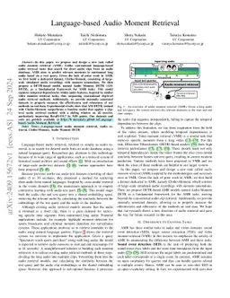 Language-based Audio Moment Retrieval