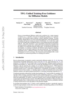 TFG: Unified Training-Free Guidance for Diffusion Models