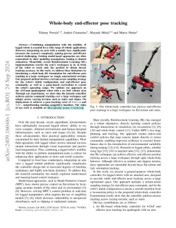 Whole-body End-Effector Pose Tracking