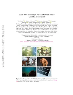 AIM 2024 Challenge on UHD Blind Photo Quality Assessment