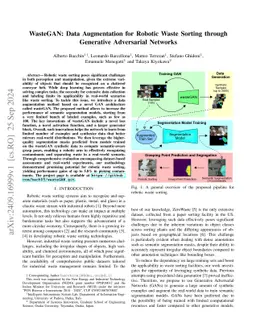 WasteGAN: Data Augmentation for Robotic Waste Sorting through Generative
  Adversarial Networks