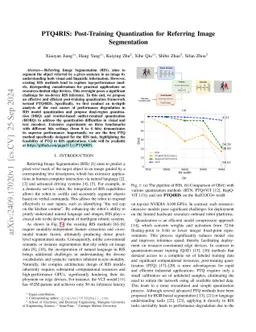 PTQ4RIS: Post-Training Quantization for Referring Image Segmentation