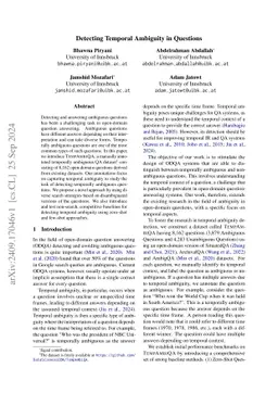 Detecting Temporal Ambiguity in Questions