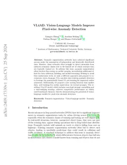VL4AD: Vision-Language Models Improve Pixel-wise Anomaly Detection